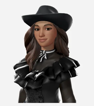 A hairstyle sitting cleanly under a hat